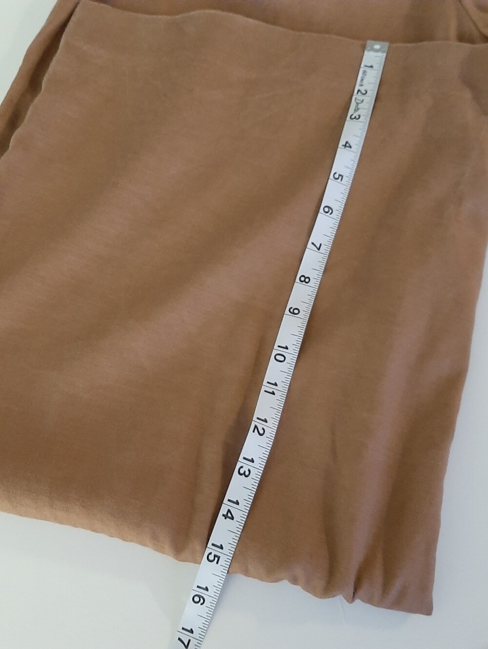 WHBM Linen Blend The Wide Leg Pants Brown Size 6 - Picture 11 of 12